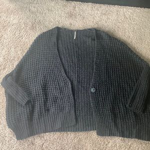 Free People oversized cardigan